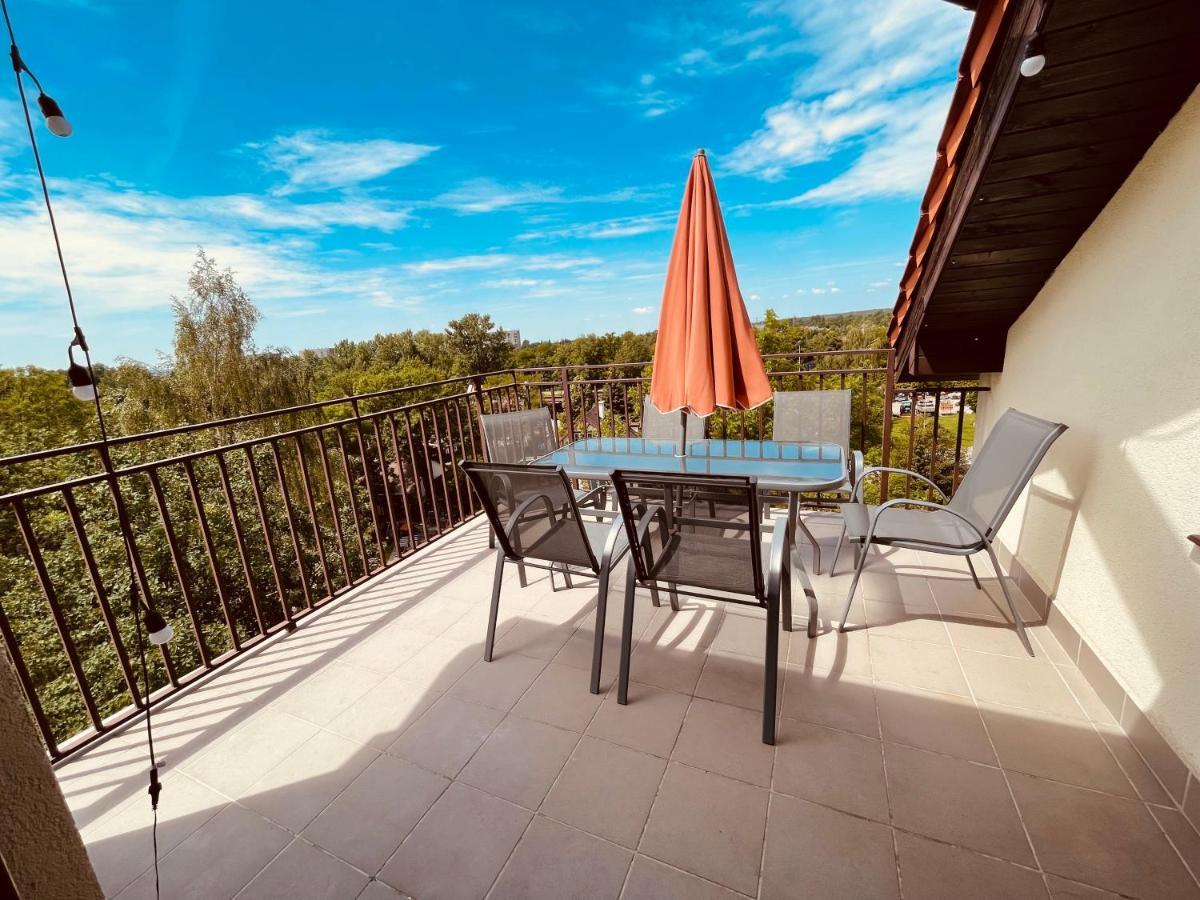 Apartamenty Ktw Penthouse Z Tarasem Катовице Экстерьер фото